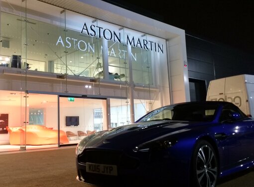 Aston Martin Bemutató terem - Anglia, Newcastle